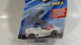 2008 Hot Wheels Speed Racer Movie Mach 6 Saw Blades White Plastic Die Cast Toy Car Vehicle OH5 - New in Package Sealed