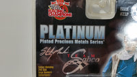 1999 Racing Champions Precious Metal Series NASCAR Reflections In Platinum #40 Sabco John Wayne Themed Die Cast Toy Race Car Vehicle New in Package