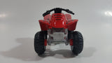 Maisto Quad ATV 4 Wheeler All Terrain Vehicle Red #33 Pullback Die Cast Motorized Friction Toy Car Vehicle