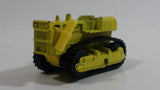 Unknown Brand Bulldozer With Rubber Tracks Yellow Die Cast Toy Car Construction Equipment Vehicle
