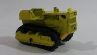 Unknown Brand Bulldozer With Rubber Tracks Yellow Die Cast Toy Car Construction Equipment Vehicle
