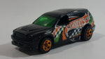 2013 Hot Wheels Auto Motion Speedway Fandango Black Plastic Body Die Cast Toy Car Vehicle