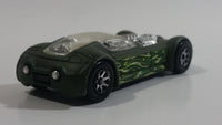 2007 Hot Wheels Camouflage Ballistik Olive Green Die Cast Toy Car Vehicle