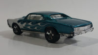 2007 Hot Wheels All Stars '67 Pontiac GTO Metalflake Teal Die Cast Toy Muscle Car Vehicle
