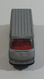 1995 Matchbox Coca-Cola Coke Soda Pop Silver Ford Transit Van Die Cast Toy Car Vehicle 1:63 Scale