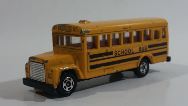 Vintage 1976 Tomy Tomica No. F5 School Bus 1/108 Scale Die Cast Toy Car Vehicle Made in Japan