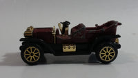 Vintage Reader's Digest High Speed Corgi Victoria Dark Red and Gold No. 216 Classic Die Cast Toy Antique Car Vehicle