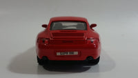 Maisto 1997 Porsche 911 Carrera Red Pull Back Motorized Friction 1/38 Scale Die Cast Toy Car Vehicle with Opening Doors