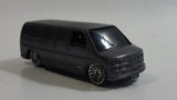 Rare HTF Maisto Chevrolet Express Van 3500 Dark Grey Die Cast Toy Car Vehicle