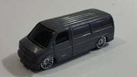 Rare HTF Maisto Chevrolet Express Van 3500 Dark Grey Die Cast Toy Car Vehicle