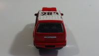 RealToy Ford Explorer Fire Dept Emergency Unit 280 Red Die Cast Toy Car Firefighting Rescue Vehicle