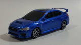 Official Subaru WRX STI Blue 1/64 Scale Die Cast Toy Car Vehicle