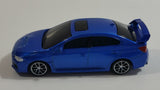 Official Subaru WRX STI Blue 1/64 Scale Die Cast Toy Car Vehicle