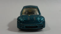 2007 Hot Wheels Pop-Offs Volkswagen New Beetle Cup Metalflake Teal Die Cast Toy Car Vehicle