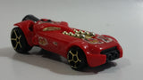 2009 Hot Wheels Rocket Fire Red Die Cast Toy Car Vehicle McDonald's Happy Meal