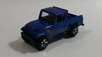 2009 Hot Wheels Heat Fleet Jeep Scrambler Metalflake Blue Die Cast Toy Car Vehicle