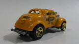 2010 Hot Wheels HW Performance Pass'n Gasser Yellow Gold Die Cast Toy Race Car Vehicle