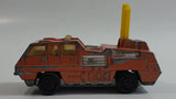 Vintage 1975 Lesney Matchbox Superfast No. 22 Blaze Buster Fire Ladder Truck Die Cast Toy Car Fire Fighting Rescue Emergency Vehicle Made in England