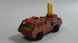 Vintage 1975 Lesney Matchbox Superfast No. 22 Blaze Buster Fire Ladder Truck Die Cast Toy Car Fire Fighting Rescue Emergency Vehicle Made in England