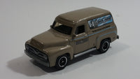 2010 Matchbox Farm Rigs Ford F-100 Panel Delivery (1955) Clay Brown Grey Die Cast Toy Car Vehicle