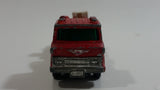 Vintage Tomica No. 29 Hino Fire Engine Ladder Truck 1/125 Scale Red Die Cast Toy Car Emergency Rescue Vehicle
