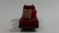 Vintage Tomica No. 29 Hino Fire Engine Ladder Truck 1/125 Scale Red Die Cast Toy Car Emergency Rescue Vehicle