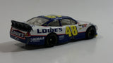 2012 SML Spin Master NASCAR Jimmie Johnson #48 Lowe's Blue and White 1/64 Scale Die Cast Toy Race Car Vehicle