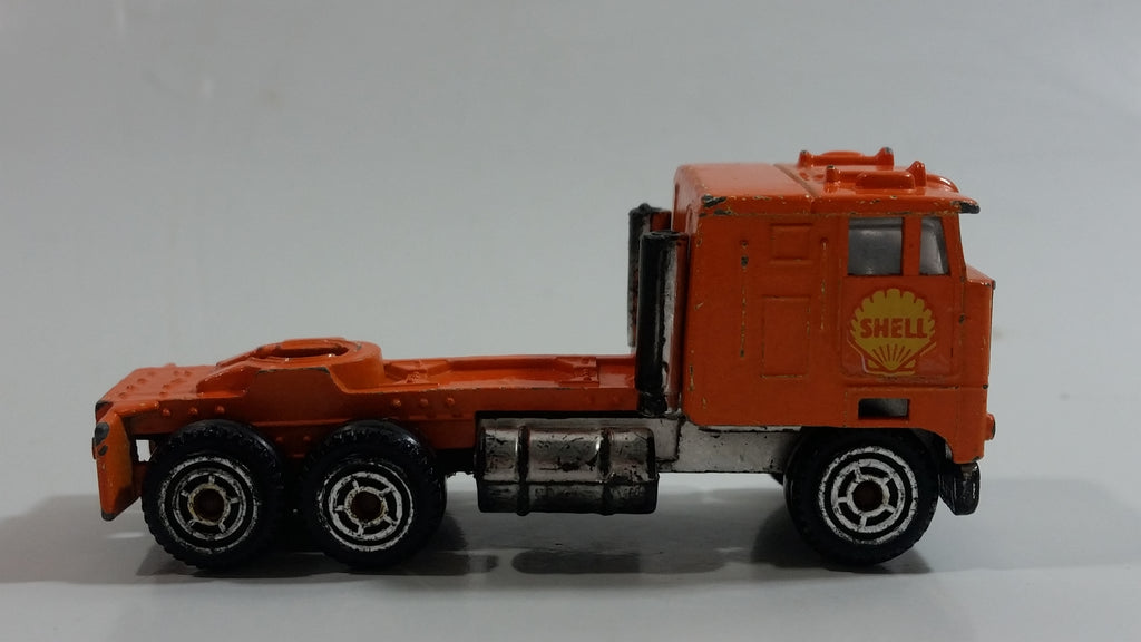 Rare Vintage 1970s Universal Products Shell Semi Truck Tractor Orange 