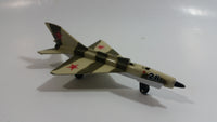 Vintage 1973 Matchbox Sky Busters Mig 21 Camouflage #28 Die Cast Toy Army Military Fighter Jet Airplane