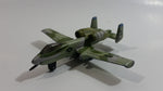 1989 Matchbox Sky Busters A-10 Fairchild Thunderbolt Camouflage IN 149 Die Cast Toy Army Military Fighter Jet Airplane
