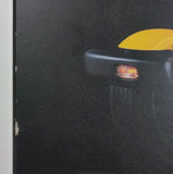 1999 Tangerine Press Ron Kimball Photography Yellow Plymouth Prowler 18" x 24" Hardboard Plaque