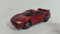 MotorMax 1/64 Scale 6143-6 Dark Red Die Cast Toy Sports Car Vehicle