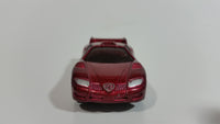 MotorMax 1/64 Scale 6143-6 Dark Red Die Cast Toy Sports Car Vehicle