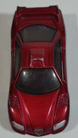 MotorMax 1/64 Scale 6143-6 Dark Red Die Cast Toy Sports Car Vehicle