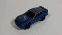 Unknown Brand Dark Blue #16 Die Cast Toy Sports Car Vehicle