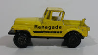 Gata PlayArt Casting Jeep Renegade Yellow Die Cast Toy Car Vehicle