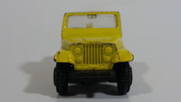 Gata PlayArt Casting Jeep Renegade Yellow Die Cast Toy Car Vehicle