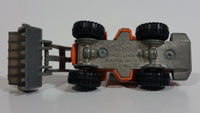 1998 Hot Wheels CAT Wheel Loader Orange, Black, and Grey Die Cast Toy Construction Vehicle