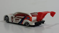 2002 Hot Wheels Tuners Ford Focus White Die Cast Toy Race Car Vehicle