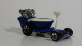 2000 Hot Wheels Virtual Collection Hot Seat Blue and White Die Cast Toy Car Vehicle