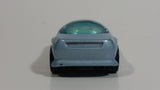 1999 Hot Wheels Classic Games Silhouette II Light Metallic Grey Blue Die Cast Toy Car Vehicle