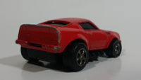 Vintage Unknown Brand Pontiac Firebird Trans Am Red Pullback Friction Motorized Die Cast Toy Car Vehicle - Hong Kong