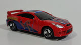 2010 Maisto Marvel Toyota Celica GT-S Spider Man Red Die Cast Toy Super Hero Character Car Vehicle