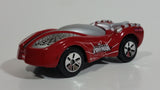 2012 Maisto Marvel Velocidad Spiderman Dark Red and Grey Die Cast Toy Superhero Car Vehicle