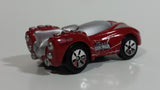 2012 Maisto Marvel Velocidad Spiderman Dark Red and Grey Die Cast Toy Superhero Car Vehicle