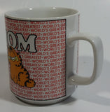 Enesco United Features Syndicate Jim Davis "World's Greatest Mom" Garfield Ceramic Coffee Mug E-7416