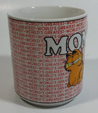 Enesco United Features Syndicate Jim Davis "World's Greatest Mom" Garfield Ceramic Coffee Mug E-7416