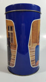 Regency Ware Prince Charles & Lady Diana Royal Wedding 29th July 1981 Blue Cylindrical Tin Metal Container