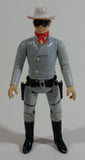 Vintage 1980 LR TV Inc The Legend of The Lone Ranger Character 3 3/4" Tall Toy Action Figure - Hong Kong
