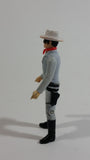 Vintage 1980 LR TV Inc The Legend of The Lone Ranger Character 3 3/4" Tall Toy Action Figure - Hong Kong